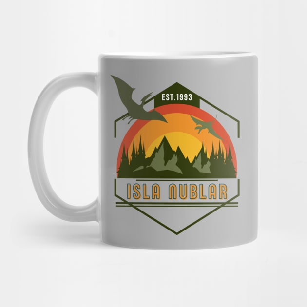 Jurassic Park Isla Nublar by Jurassic Merch